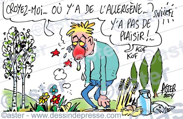 Les allergènes nuisibles