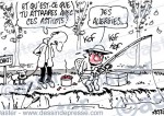 Allergie et asticots